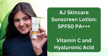 AJ Skincare Sunscreen Lotion Your Ultimate SPF50 PA+++ Protection