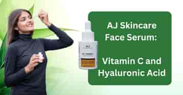 Discover Radiant Skin with AJ Skincare Face Serum: Vitamin C and Hyaluronic Acid