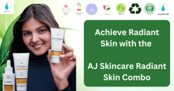 Achieve Radiant Skin with the AJ Skincare Radiant Skin Combo